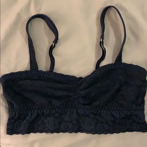 Navy Blue Gilly Hicks Hollister bandeau XS